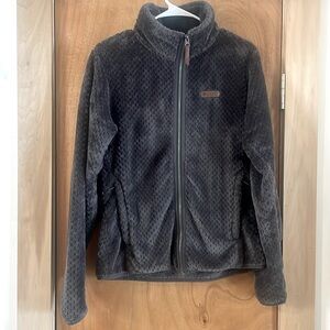 Columbia Sherpa Fleece Gray Jacket